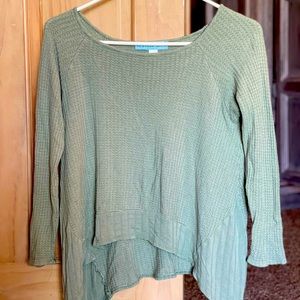 Soft knit long sleeve shirt